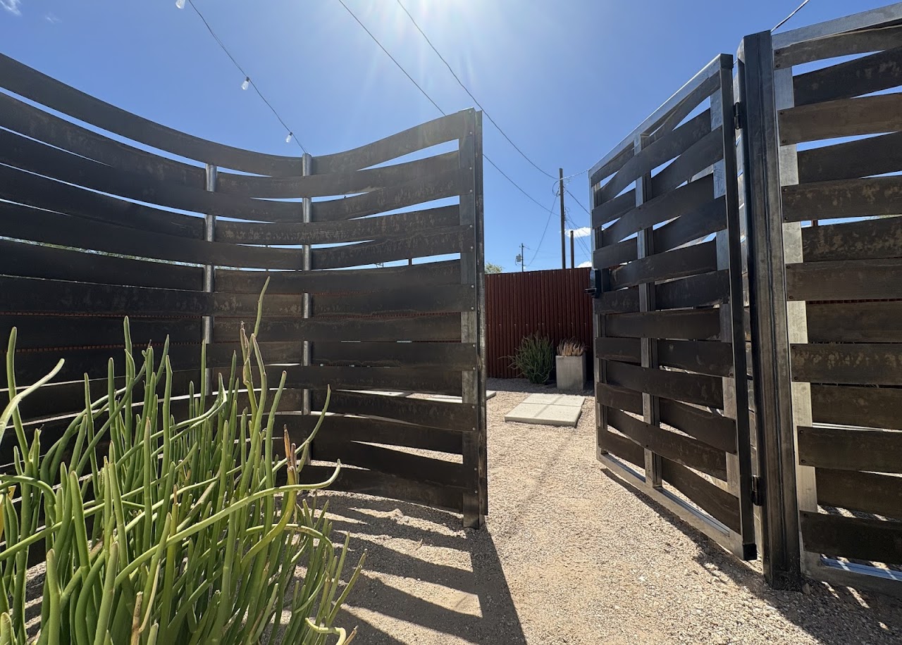 Strap Steel Fence Co project