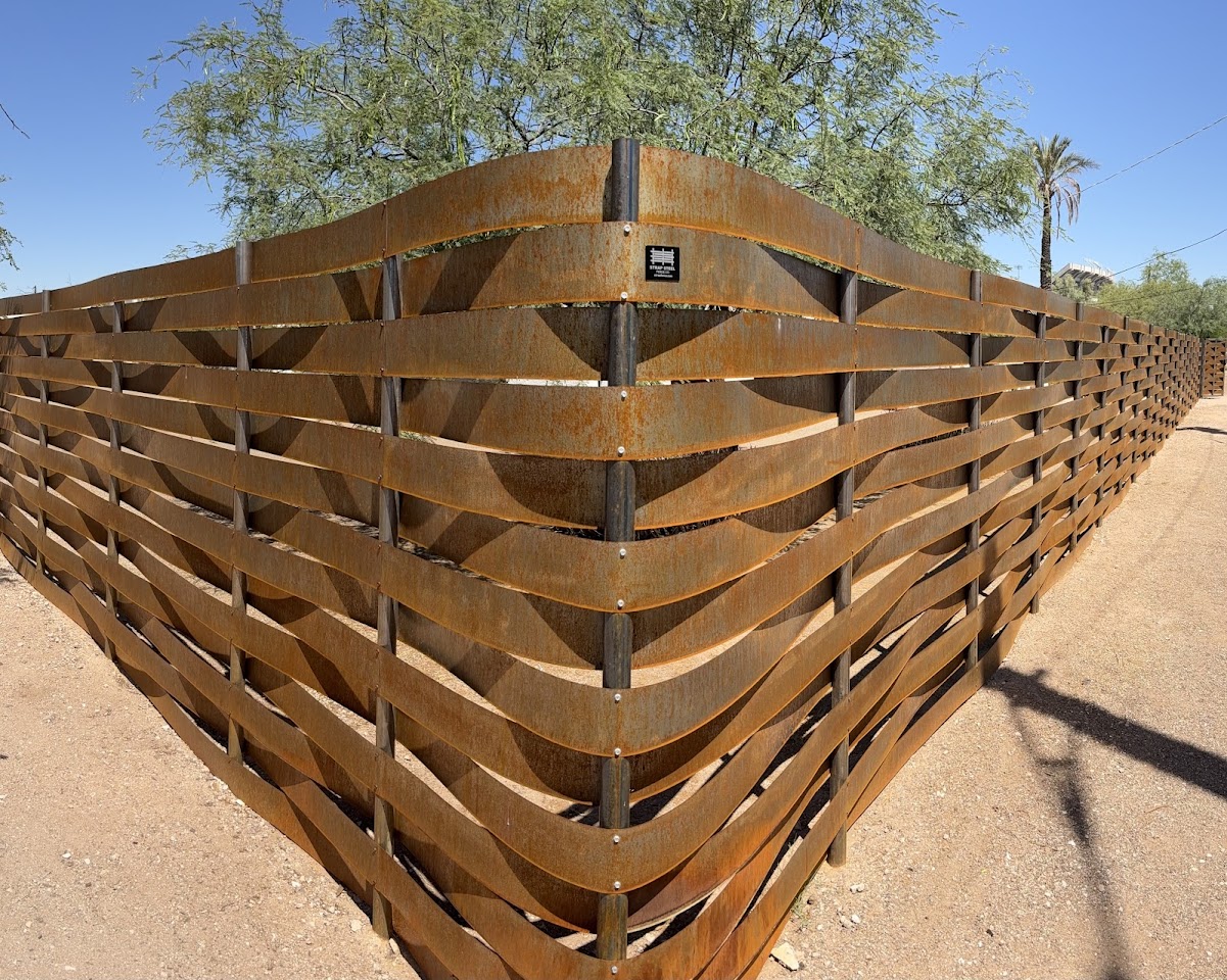 Strap Steel Fence Co project